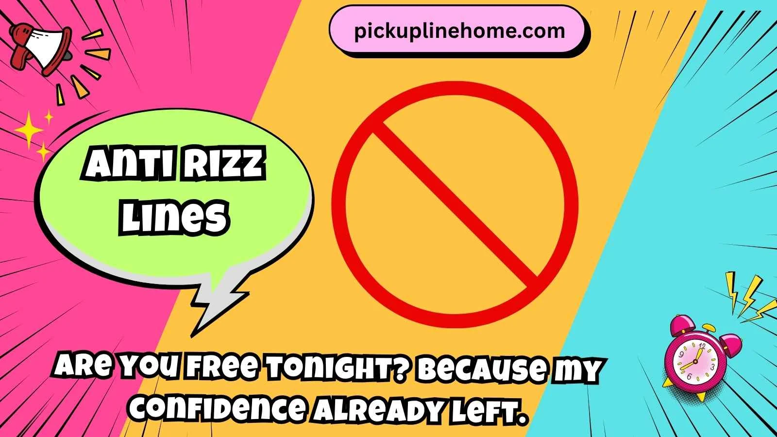 Anti rizz lines