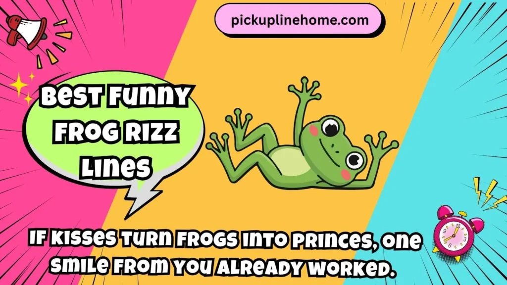 Best Funny Frog Rizz Lines