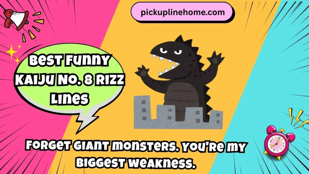 Best Funny Kaiju No. 8 Rizz Lines