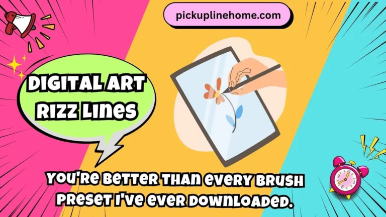 digital art rizz lines