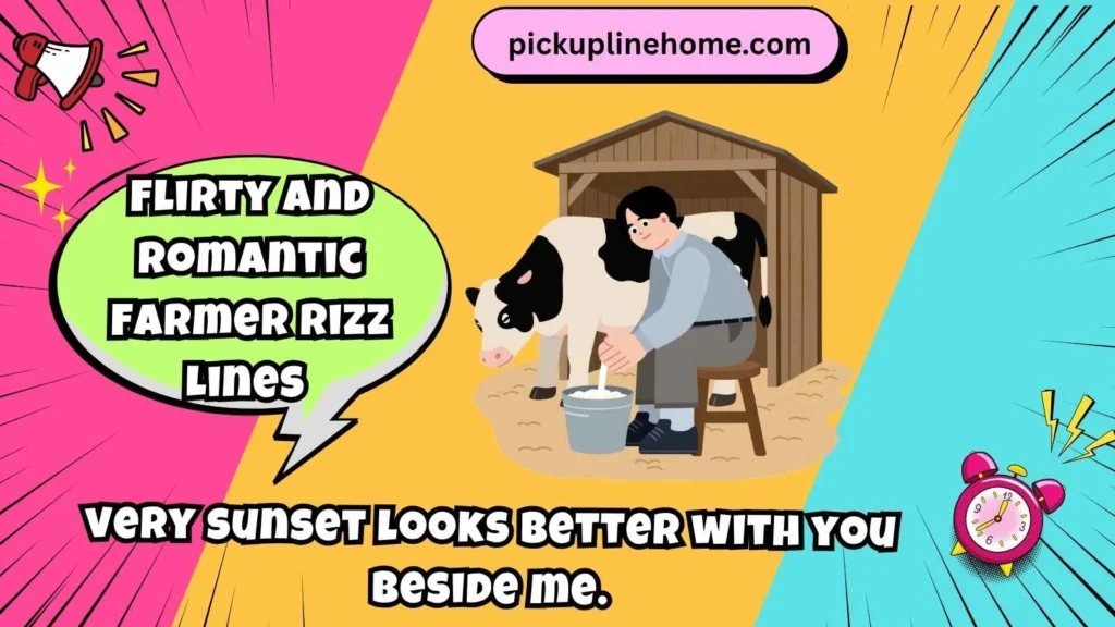 Flirty and Romantic Farmer Rizz Lines 