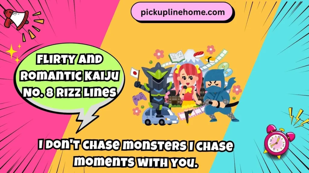 Flirty and Romantic Kaiju No. 8 Rizz Lines
