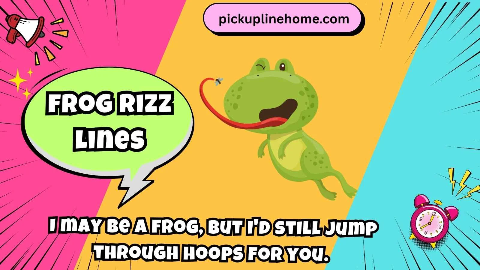 frog rizz lines