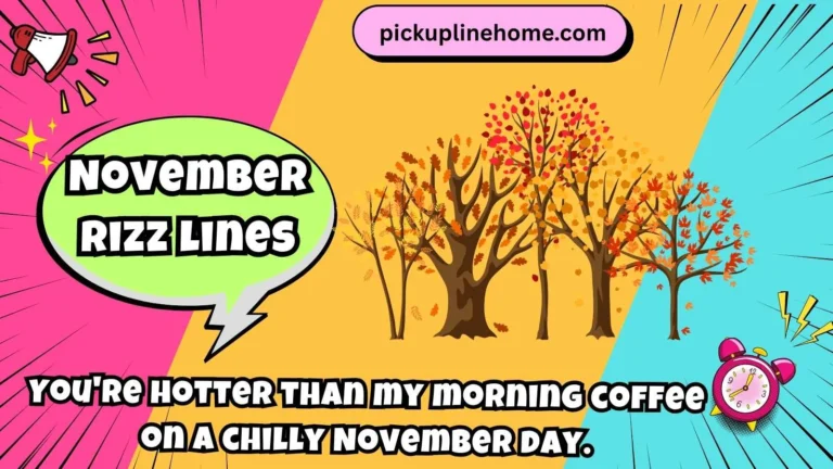 november rizz lines