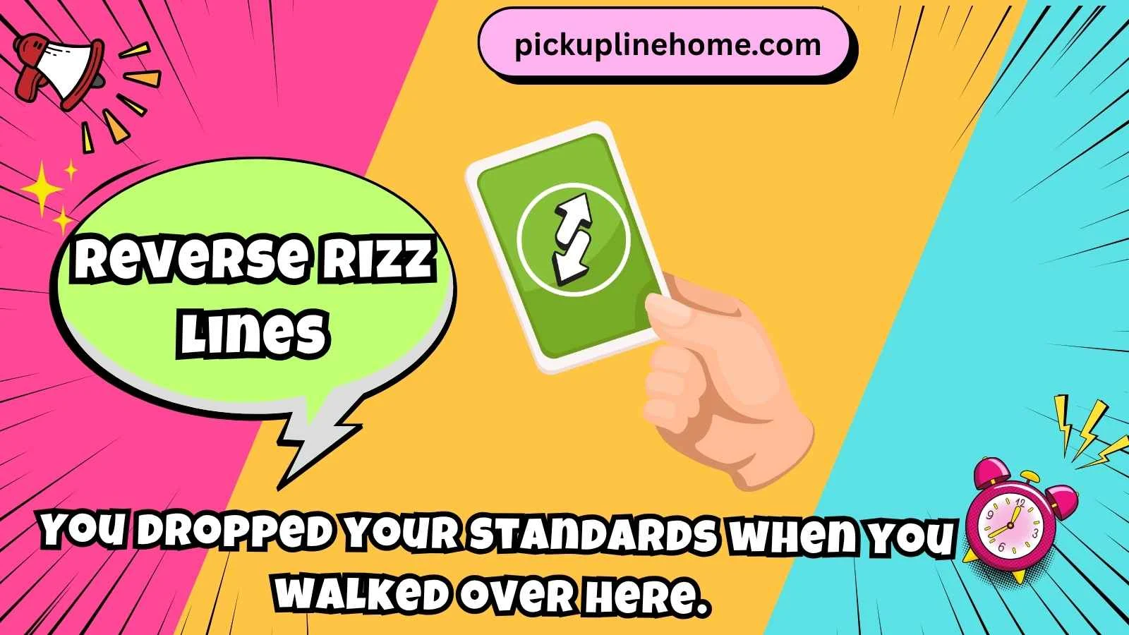 reverse rizz lines