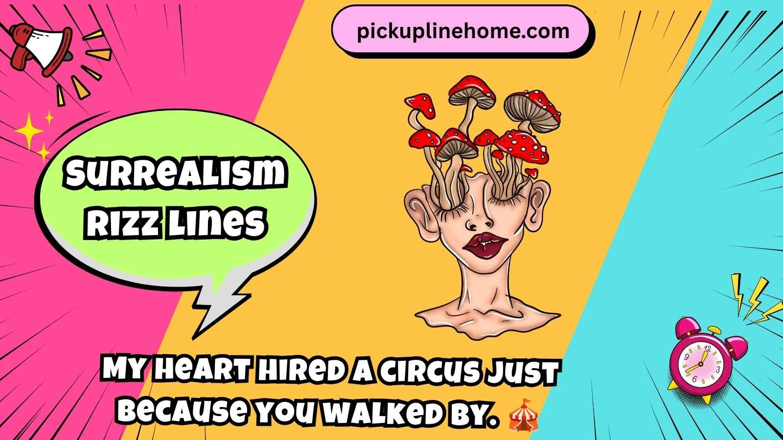 surrealism rizz lines